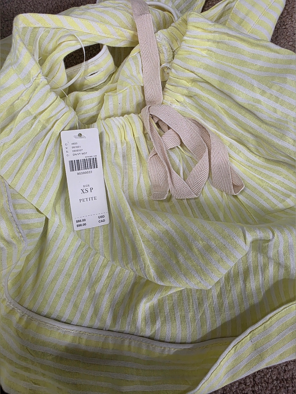 XSP By Anthropologie Button-Front Halter Swing Blouse NWT - Picture 5 of 5